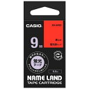 ★7/19-26 P最大27倍★【全国配送可】-蛍光テープ XR-9FRD 赤に黒文字 9mm カシオ計算 品番 XR-9FRD jtx 353660-【ジョイ...