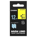 ★7/19-26 P最大27倍★【全国配送可】-蛍光テープ XR-12FYW 黄に黒文字 12mm カシオ計算 品番 XR-12FYW jtx 353667-【...
