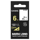 ★7/19-26 P最大27倍★【全国配送可】-ラベルテープ XR-6WE 白に黒文字 6mm カシオ計算 品番 XR-6WE jtx 353704-【ジョイン...