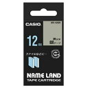 ★7/19-26 P最大27倍★【全国配送可】-ラベルテープ XR-12SR 銀に黒文字 12mm カシオ計算 品番 XR-12SR jtx 353719-【ジ...