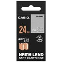 ★7/19-26 P最大27倍★【全国配送可】-白文字テープ XR-24AX 透明に白文字 24mm カシオ計算 品番 XR-24AX jtx 353920-【...
