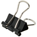 ★ポイント最大16倍★【全国配送可】-ダブルクリップ CP-106 豆 黒 10個 プラス 品番 CP-106 jtx 35443-【ジョインテックス・JOIN...