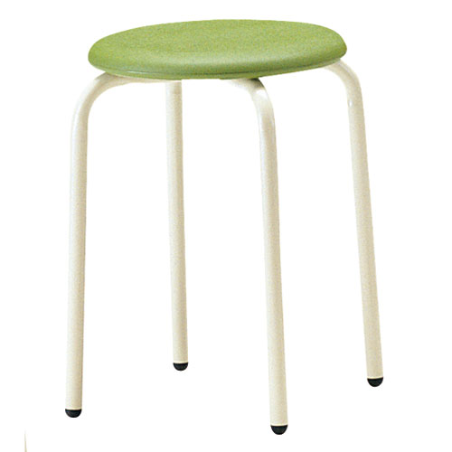 ★いまだけ！ポイント最大16倍★【全国配送可】-丸イス RS-46P グリーン SH460　ホウトク 品番 RS-46P GR jtx 380673-【ジョインテックス・JOINTEX】JAN