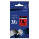 ★7/19-26 P最大27倍★【全国配送可】-文字テープ TZe-441赤に黒文字 18mm ブラザー 品番 TZe-441 jtx 383849-【ジョイン...