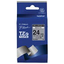 ★7/19-26 P最大27倍★【全国配送可】-文字テープ TZe-M951銀に黒文字 24mm ブラザー 品番 TZe-M951 jtx 383903-【ジョ...