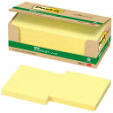 ★8/4-11 P最大27倍★【全国配送可】-Post-it 再生紙ノート 6541-Y イエロー スリーエム 品番 6541-Y jtx 466478-【ジョ...