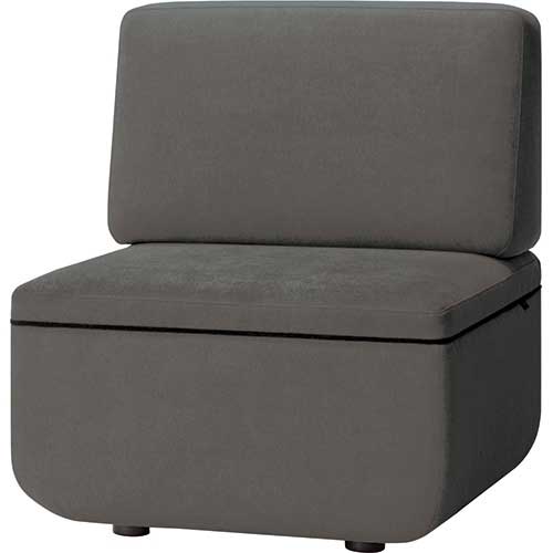 ★ポイント最大16倍★【送料無料】-WFソファ 1人掛背付 LS-WFS11S CDG　プラス 品番 LS-WFS11S CDG jtx 51449-【ジョインテックス・JOINTEX】JAN