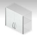 ★7/19-26 P最大27倍★【送料無料】-XF 両開きガラス扉XS-F70B-G プラス 品番 XS-F70B-G WH jtx 613856-【ジョインテックス・JOINTEX】JAN