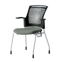 ★ポイント最大16倍★【送料無料】-会議イス チェダーC MB-W61SH CGY プラス 品番 MB-W61SH CGY jtx 629518-【ジョインテッ...