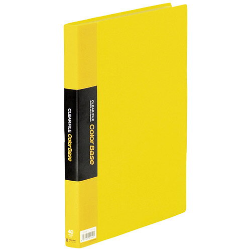 ★ポイント最大16倍★【全国配送可】-クリアーファイル 40P 132CW A4S 黄　キングジム 品番 132CW-Y jtx 640652-【ジョインテックス・JOINTEX】JAN 4971660213405 メーカー在庫品