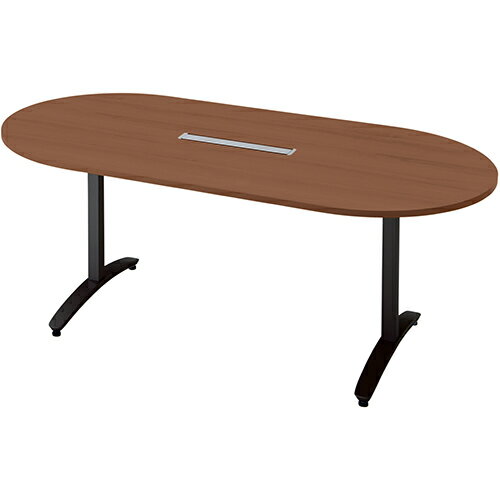 ★ポイント最大16倍★【送料無料】-ロンナ 会議テーブル NN-1809TAOH LM/BK　プラス 品番 NN-1809TAOH LM..