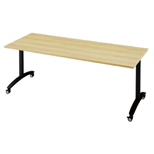 ★ポイント最大16倍★【送料無料】-ロンナ会議テーブル NN-1807TKR LW/BK　プラス 品番 NN-1807TKR LW/BK jtx 679450-【ジョインテックス・JOINTEX】JAN