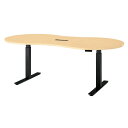 ★5/9-16 P最大27倍★【送料無料】-Work Move テーブル WO-2010M-C WM/BK プラス 品番 WO-2010M-C WM/BK jt...