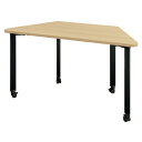 ★5/9-16 P最大27倍★【送料無料】-デスク台形 P1-1506AC LW/BK プラス 品番 P1-1506AC LW/BK jtx 679916-【ジ...