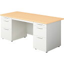 ★7/19-26 P最大27倍★【送料無料】-リード 両袖机 LE-147D-33 WM/W4 プラス 品番 LE-147D-33 WM/W4 jtx 6807...