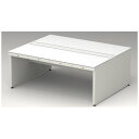 ★5/9-16 P最大27倍★【送料無料】-両面デスク ベースセット ST-187SH-B WS/W4 プラス 品番 ST-187SH-B WS/W4 jtx ...