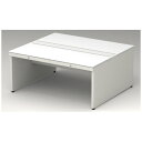 ★5/9-16 P最大27倍★【送料無料】-両面デスク ベースセット ST-167SH-B WS/W4 プラス 品番 ST-167SH-B WS/W4 jtx ...