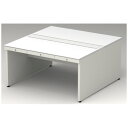 ★5/9-16 P最大27倍★【送料無料】-両面デスク ベースセット ST-147SH-B WS/W4 プラス 品番 ST-147SH-B WS/W4 jtx ...