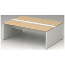 ★5/9-16 P最大27倍★【送料無料】-両面デスク ベースセット ST-207W-B WM/W4 プラス 品番 ST-207W-B WM/W4 jtx 68...