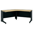 ★ポイント最大16倍★【送料無料】-120°型ワーク机UR-127W-12 LW/SBK プラス 品番 UR-127W-12 LW/SBK jtx 699451-【ジョインテックス・JOINTEX】JAN(3)