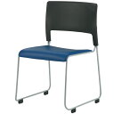 ★ポイント最大16倍★【全国配送可】-会議イス MO-17 BL ブラック/ブルー CMC 品番 MO-17 BL jtx 707040-【ジョインテックス・JOINTEX】JAN