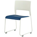 ★ポイント最大16倍★【全国配送可】-会議イス MO-17W BL ホワイト/ブルー CMC 品番 MO-17W BL jtx 707042-【ジョインテックス・JOINTEX】JAN