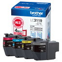 ★ポイント最大16倍★【送料無料】-インクカートリッジLC3119-4PK ブラザー 品番 LC3119-4PK jtx 717788-【ジョインテックス・JOINTEX】JAN 4977766769495 メーカー在庫品