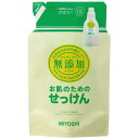 ★ポイント最大16倍★【全国配送可】-無添加 洗濯用液体せっけん 詰替 1L ミヨシ石鹸 品番 jtx 726254-【ジョインテックス・JOINTEX】JAN 4537130102176 メーカー在庫品