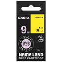 ★ポイント最大16倍★【全国配送可】-ラベルテープ XR-9GCYW 黒文字黄テープ9mm カシオ計算 品番 XR-9GCYW jtx 726604-【ジョイン...
