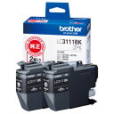 ★ポイント最大16倍★【全国配送可】-インクカートリッジLC3111BK-2PK ブラザー 品番 LC3111BK-2PK jtx 730040-【ジョインテックス・JOINTEX】JAN 4977766779197 メーカー在庫品