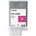 ★ポイント最大16倍★【全国配送可】-インクタンク PFI-120M マゼンタ キヤノン 品番 PFI-120M jtx 744359-【ジョインテックス・JOINTEX】JAN 4549292112351 メーカー在庫品