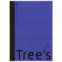 ★8/4-11 P最大27倍★【全国配送可】-Trees B5B罫30枚バイオレット 日本ノート 品番 UTR3BV jtx 749789-【ジョインテックス・...