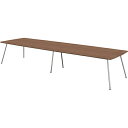 ★ポイント最大16倍★【送料無料】-インテオ 会議テーブル IN-4012RP PW/P プラス 品番 IN-4012RP PW/P jtx 772520-【ジ...