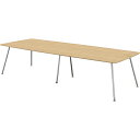 ★ポイント最大16倍★【送料無料】-インテオ 会議テーブル IN-3212RP LW/P プラス 品番 IN-3212RP LW/P jtx 772529-【ジ...