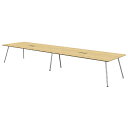 ★ポイント最大16倍★【送料無料】-インテオ 会議テーブル IN-4812SPH-N LW/P プラス 品番 IN-4812SPH-N LW/P jtx 776...