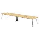 ★ポイント最大16倍★【送料無料】-インテオ 会議テーブル IN-4812SBH-N LW/P プラス 品番 IN-4812SBH-N LW/P jtx 776...