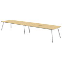 ★ポイント最大16倍★【送料無料】-インテオ 会議テーブル IN-4812RPH-N LW/P プラス 品番 IN-4812RPH-N LW/P jtx 776...
