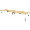 ★ポイント最大16倍★【送料無料】-インテオ 会議テーブル IN-4012RPH-N LW/P プラス 品番 IN-4012RPH-N LW/P jtx 776...