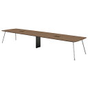 ★ポイント最大16倍★【送料無料】-インテオ 会議テーブル IN-4812RBH-N PW/P プラス 品番 IN-4812RBH-N PW/P jtx 776...