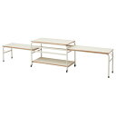 ★ポイント最大16倍★【送料無料】-配膳台 EH-315-3RN IV/SY プラス 品番 EH-315-3RN IV/SY jtx 794943-【ジョインテックス・JOINTEX】JAN