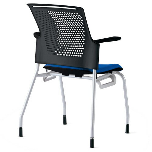 ★ポイント最大16倍★【送料無料】-会議イス チェダーC MB-W61S2H BL　プラス 品番 MB-W61S2H BL jtx 796184-【ジョインテックス・JOINTEX】JAN 4977564789527