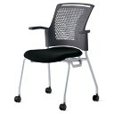★8/4-11 P最大27倍★【送料無料】-会議イス チェダーC MB-W63S2H-UC BK プラス 品番 MB-W63S2H-UC BK jtx 7962...