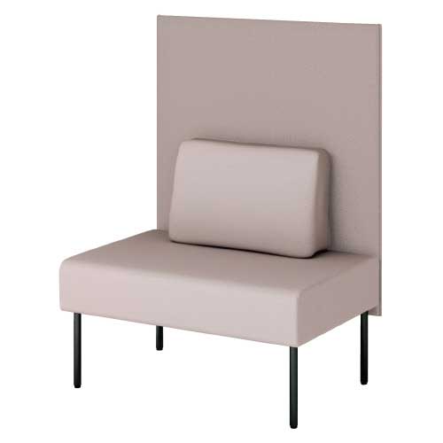 ★7/19-26 P最大27倍★【送料無料】-WFsofa Hi1.5人パネル無LS-WFS0912S LG　プラス 品番 LS-WFS0912S LG jtx 80260-【ジョインテックス・JOINTEX】JAN