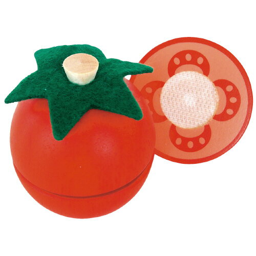 ★ポイント最大16倍★【全国配送可】-木のままごとあそび まるごとトマト　エド・イン 品番 キノママゴト..