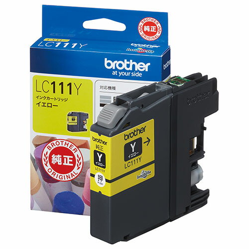 ★ポイント最大16倍★【全国配送可】-△インクカートリッジ LC111Y イエロー　ブラザー 品番 LC111Y jtx 853659-【ジョインテックス・JOINTEX】JAN 4977766724623 メーカー在庫品