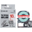 ★7/19-26 P最大27倍★【全国配送可】-テプラPROテープ強粘着 白に赤文字 SS18RW キングジム 品番 SS18RW jtx 871281-【ジョ...
