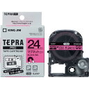 ★7/19-26 P最大27倍★【全国配送可】-テプラPROテープマグネット ピン/黒字SJ24P キングジム 品番 SJ24P jtx 871501-【ジョイ...