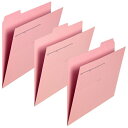 ★ポイント最大16倍★【全国配送可】-カットフォルダー 3山 FL-063IF A4 桃 プラス 品番 FL-063IF PK jtx 87208-【ジョインテ...