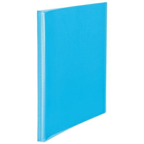 ★ポイント最大16倍★【全国配送可】-シンプルクリアファイル40P FC-240SC 青　プラス 品番 FC-240SC BL ..