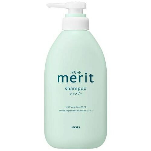 ★ポイント最大16倍★【全国配送可】-メリット シャンプー ポンプ 450mL　花王 品番 jtx 212859-【ジョイ..